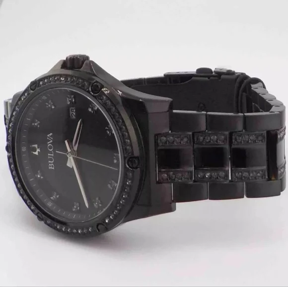 ***BRAND NEW*** Bulova Ion PVDStainless Steel Black Dial Watch